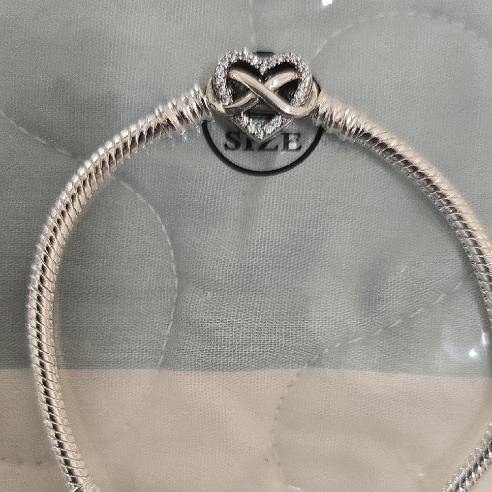 Pandora Sparkling Infinity Heart Bracelet